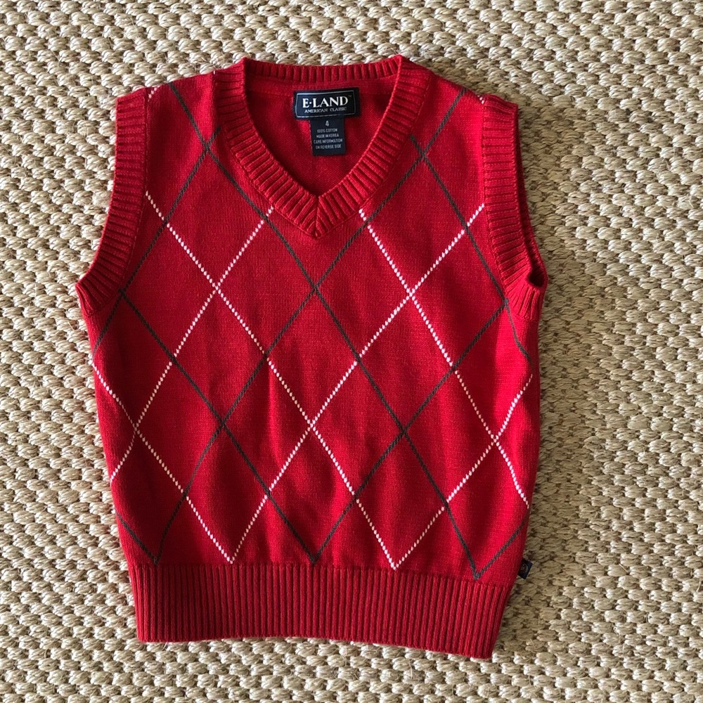 E-Land EUC Sweater Vest size 4